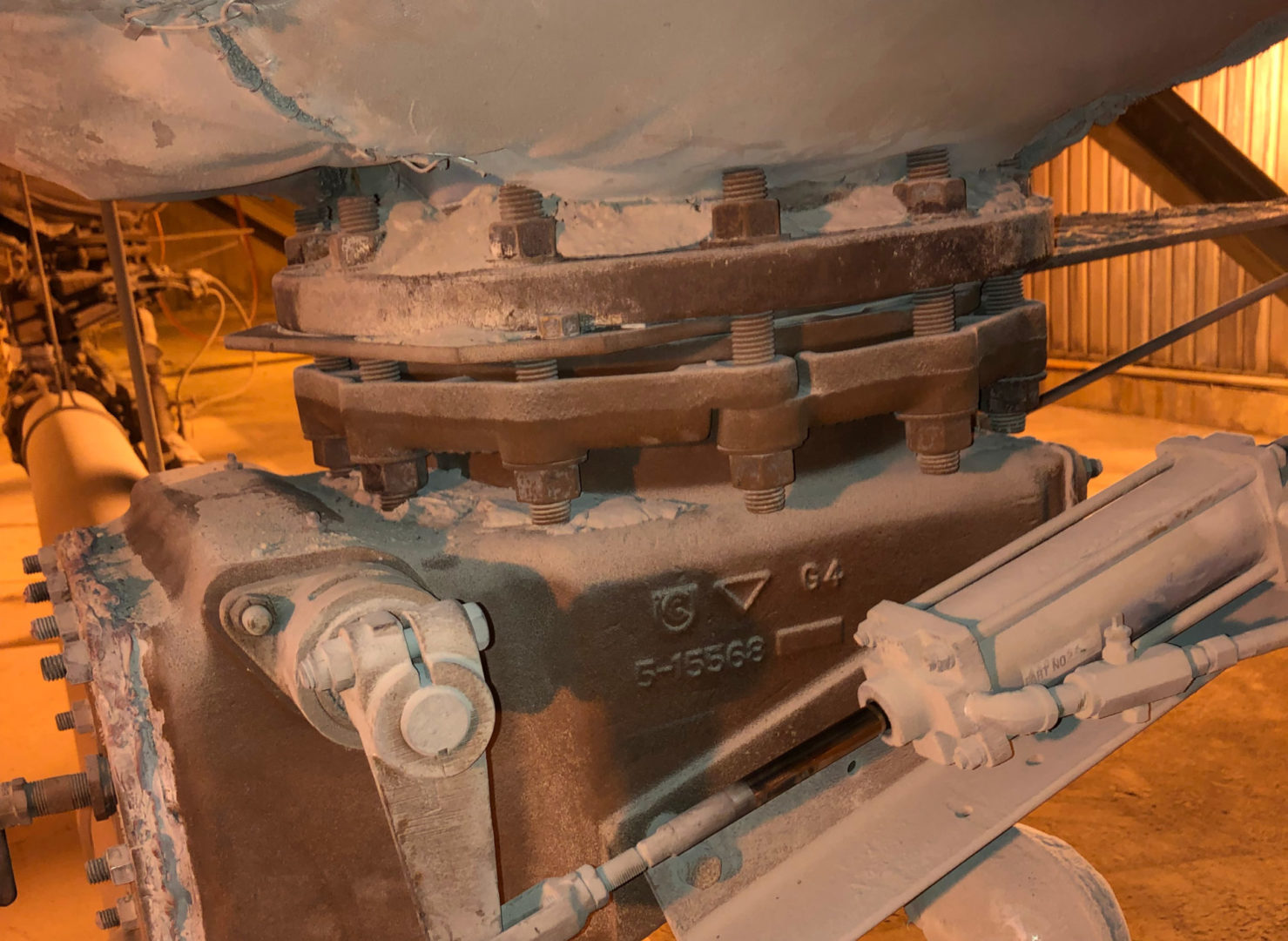 Ceramic Lined Fly Ash Diffuser